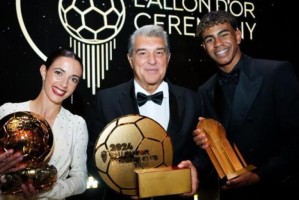 世体：金球奖提名3周后公布，亚马尔或成最年轻金球奖得主